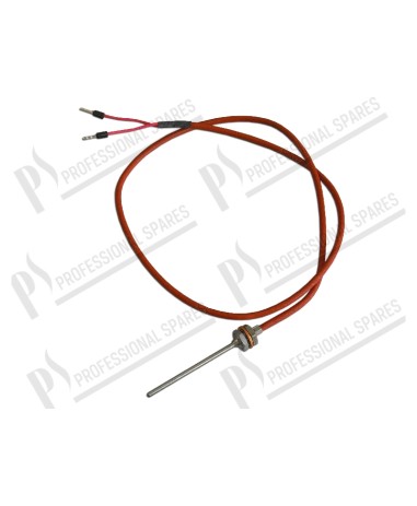  

 Temperature probe PT1000  

 Bulb Ø 3x60 mm, thread M10 with nut, silicon cable L=700 mm

