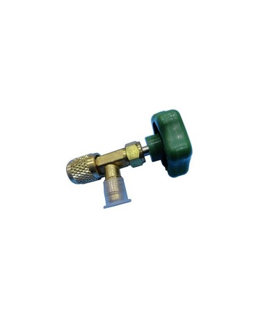 Llave de servicio para botellas R600 y Gasica R410A-R407C-R1